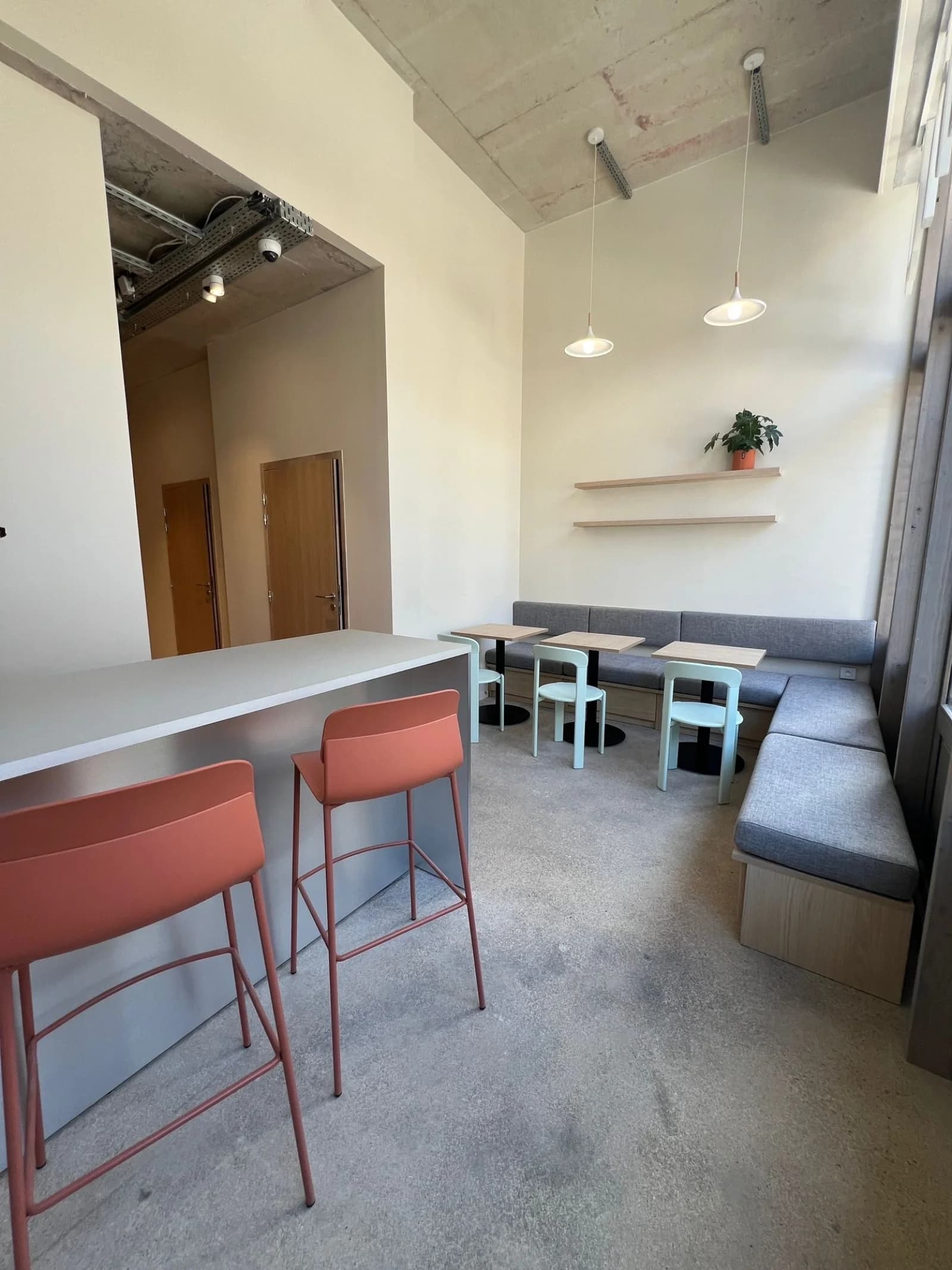 Space Offices with a large glass roof bathed in light - 2