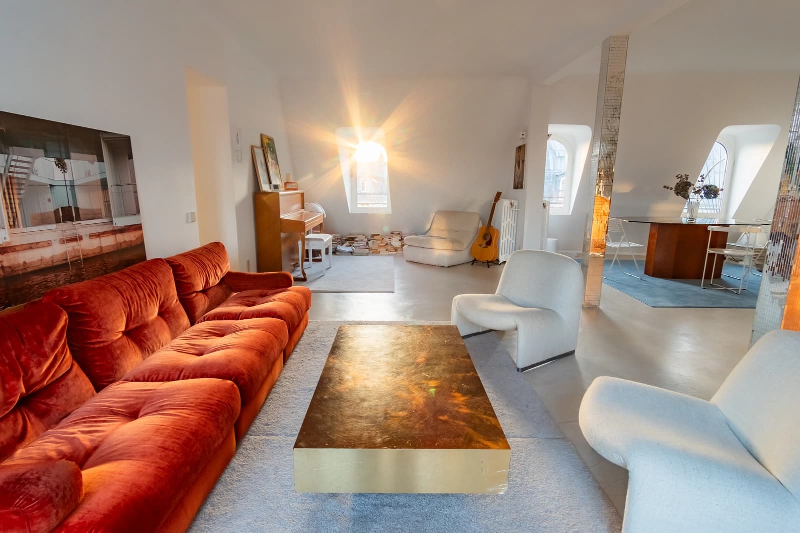 Espace Cuisine véranda vue sur les toits de Paris + Terrasse - 3