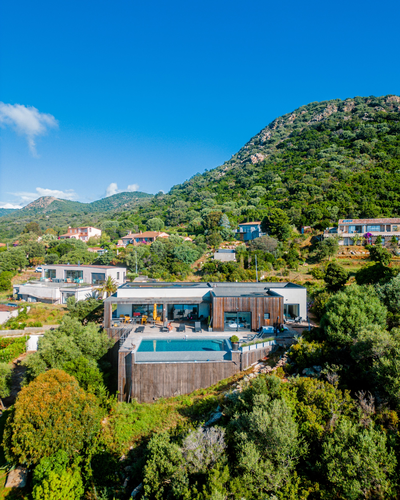 Space Infinity pool villa with sea and mountain views – Southern Corsica - 0
