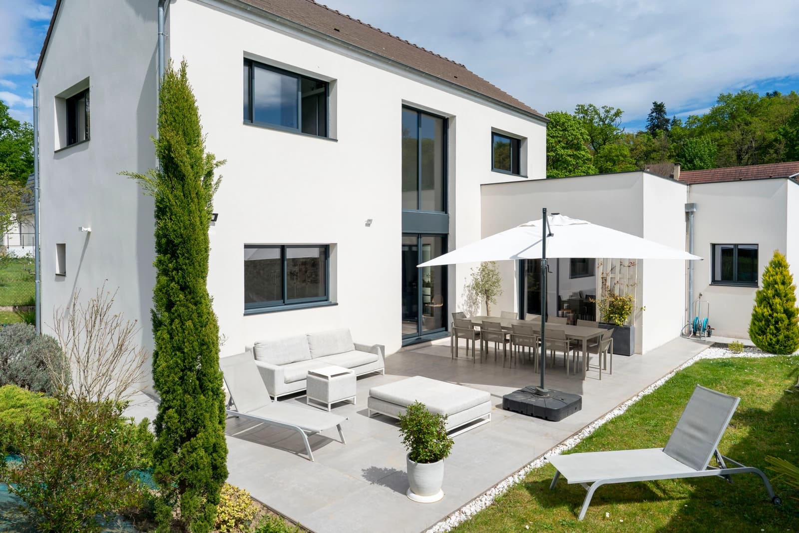 Space Bright house in the Fontainebleau forest - 2