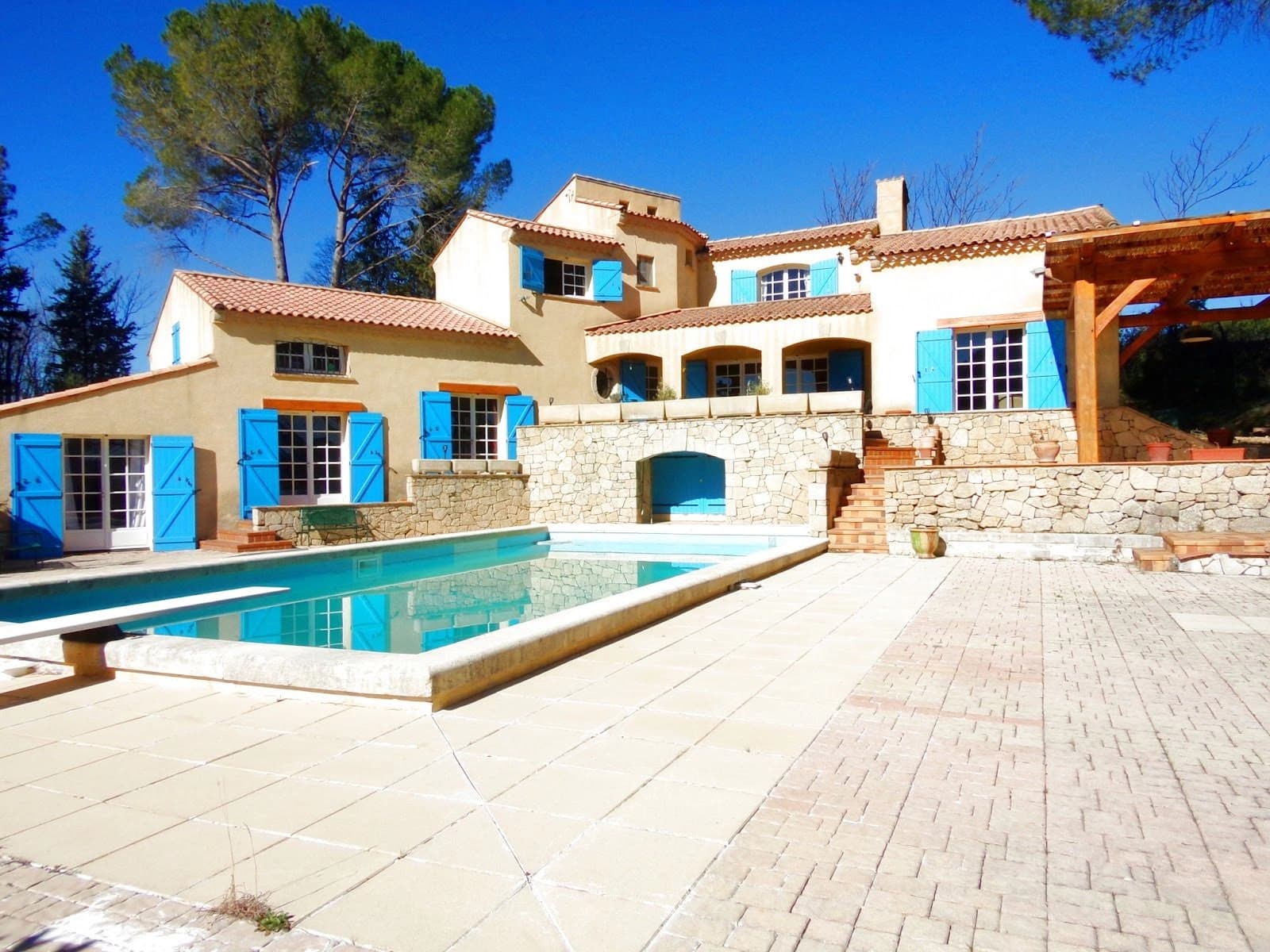 Salle de réunion dans Superbe mas avec piscine au milieu des vignes - 1