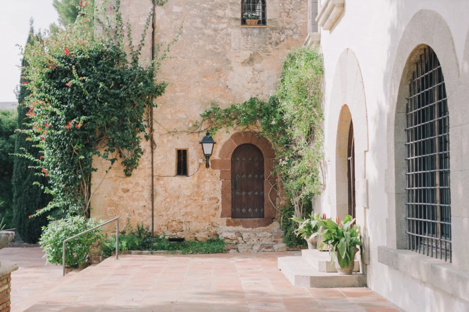 Salle de réunion dans Masia Torre Fael: un domaine au charme catalan - 1