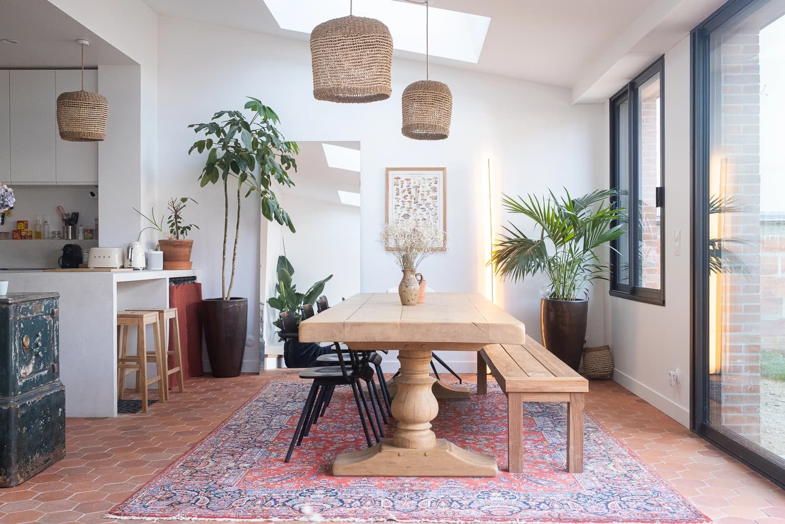 Salle de réunion dans Maison d'architecte bohème entièrement refaite à neuf - 1