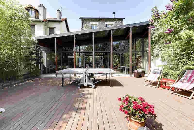 Meeting room in Architect's loft on terrace & ecological garden - 1