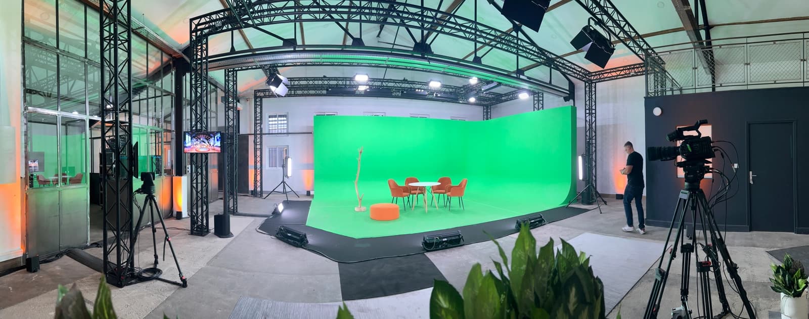 Space Studio Cyclo Vert 35m². - 4