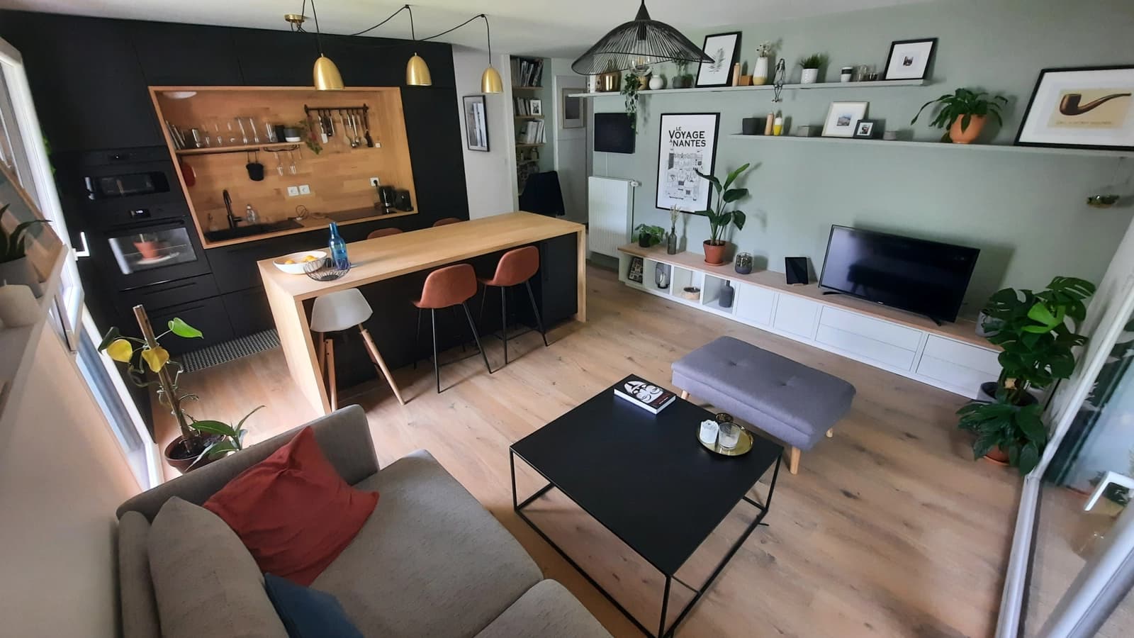 Apartamento a orillas del Erdre, tranquilidad absoluta!