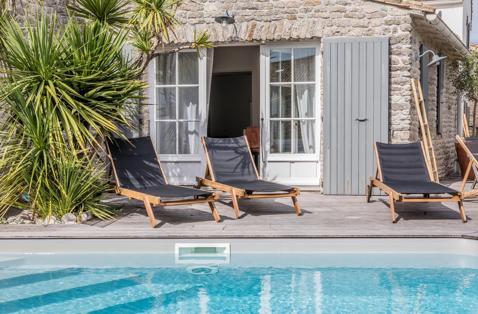 Living room in charming house - ile de ré - 1