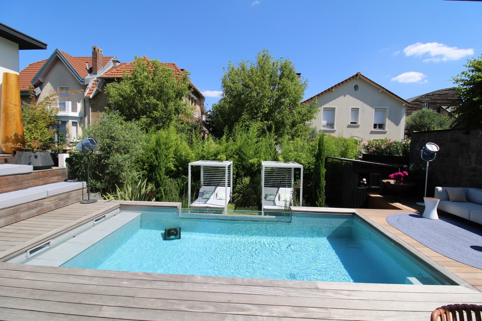 Space Contemporary house with pool, terrace and garden 5 km from Paris - 1