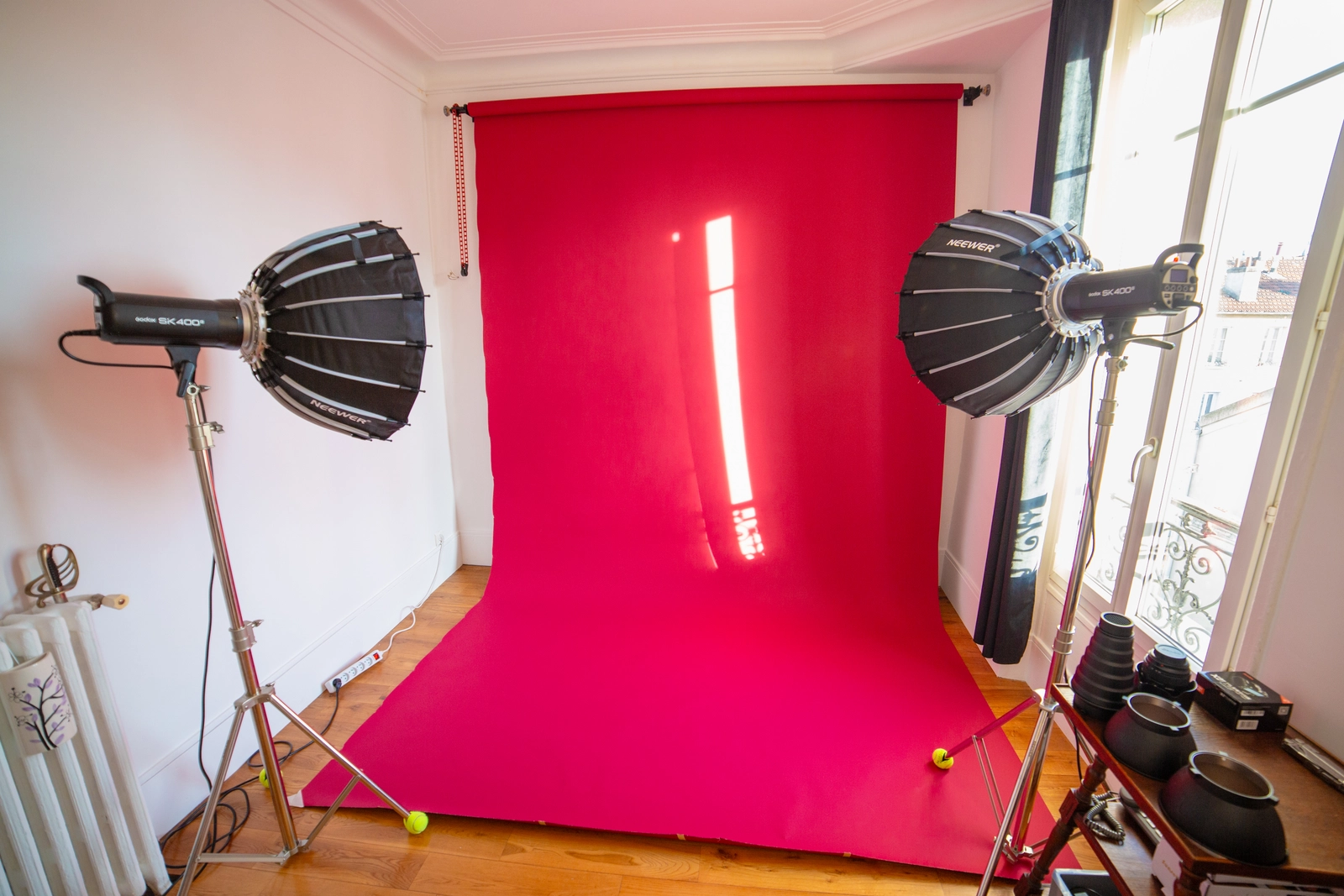 Studio photo lumineux tout équipé proche Paris 12e