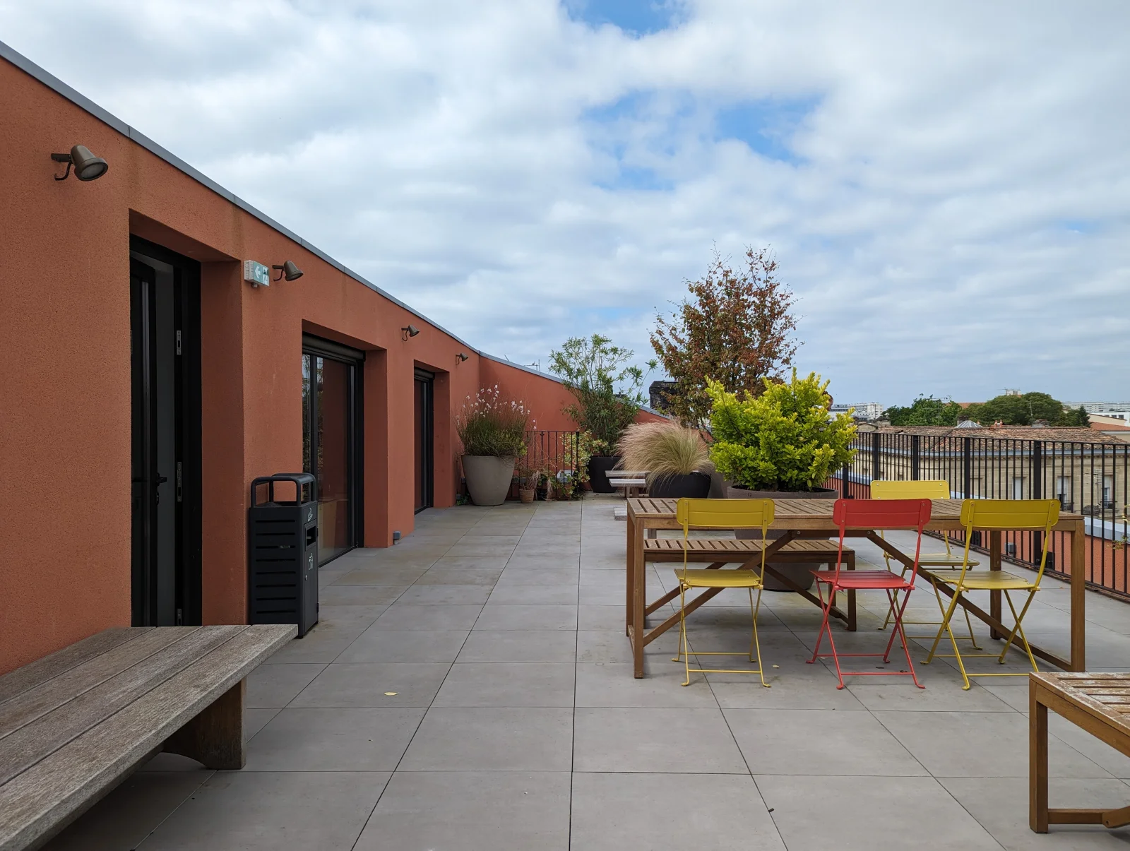 Espace Terrasse vue imprenable sur Bordeaux - 5