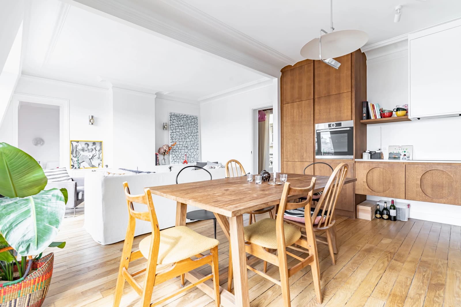 Espace Superbe logement perché dominant les toits parisiens - 3