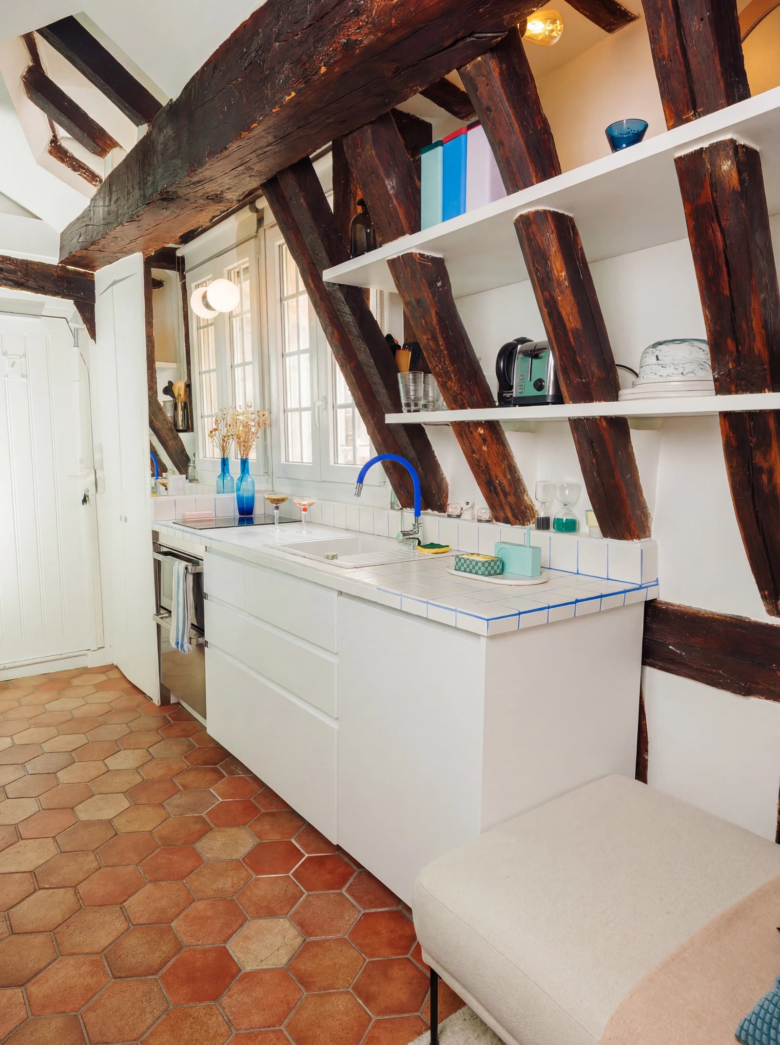 Espace Appartement coloré sous les toits - 4