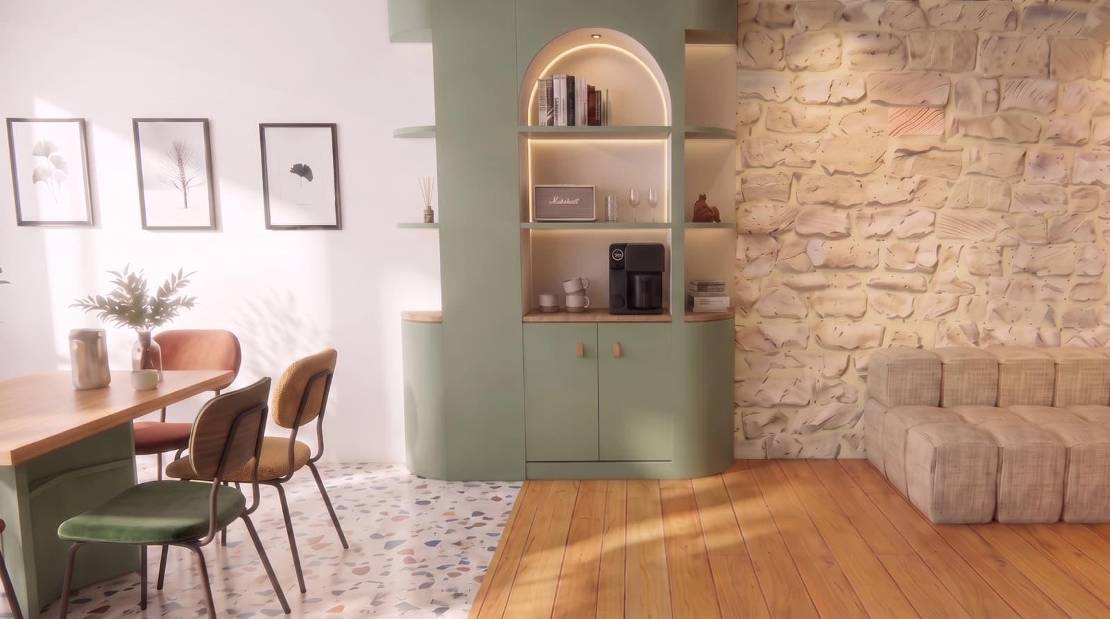 Space Maison Voltaire, character loft in an old printing house, Paris 11th arrondissement - 4