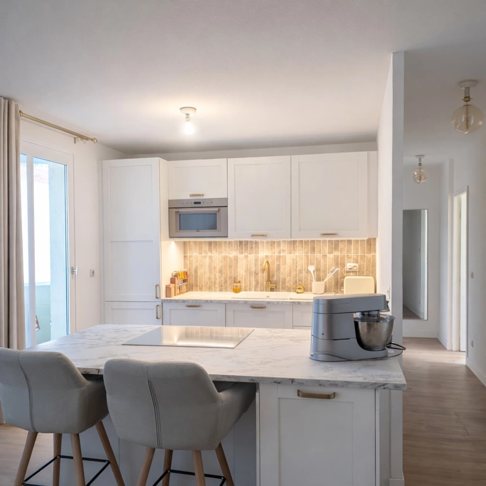 Space Bright and modern apartment with balcony - Lyon - 1