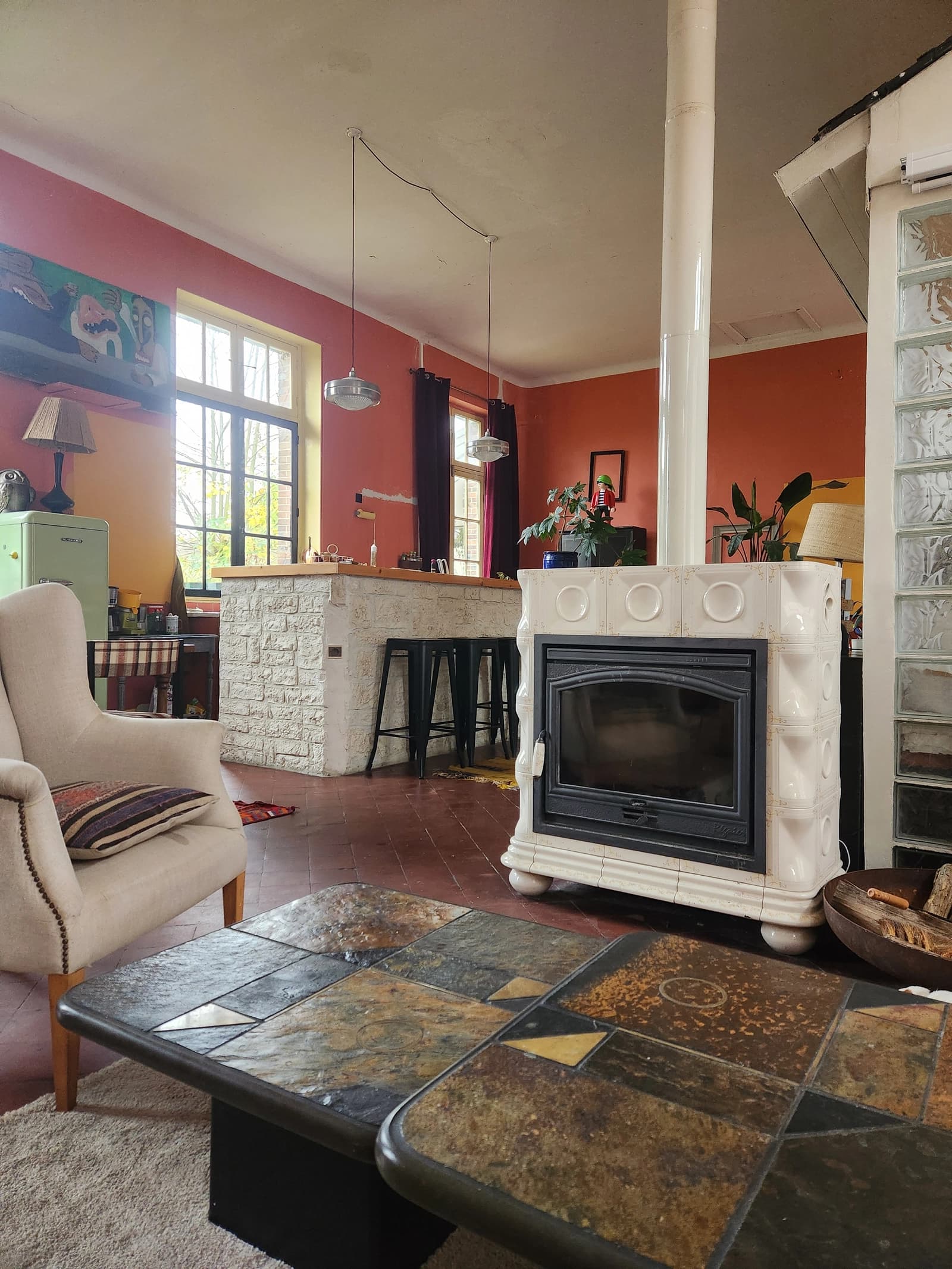 Space Old schoolhouse in the heart of Perche, repainting possible - 2