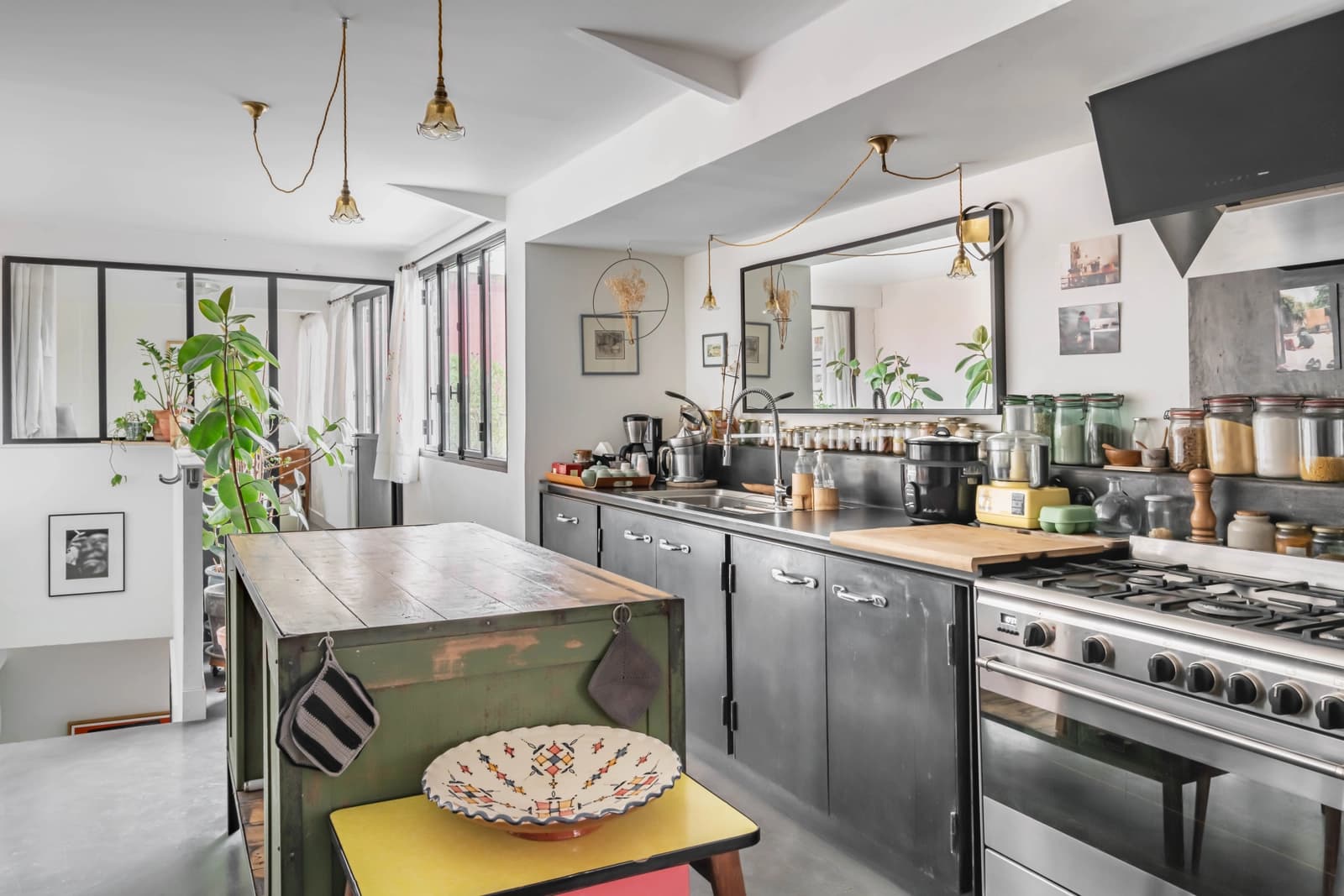 Space Bright loft with 100m² south-facing terrace - 4