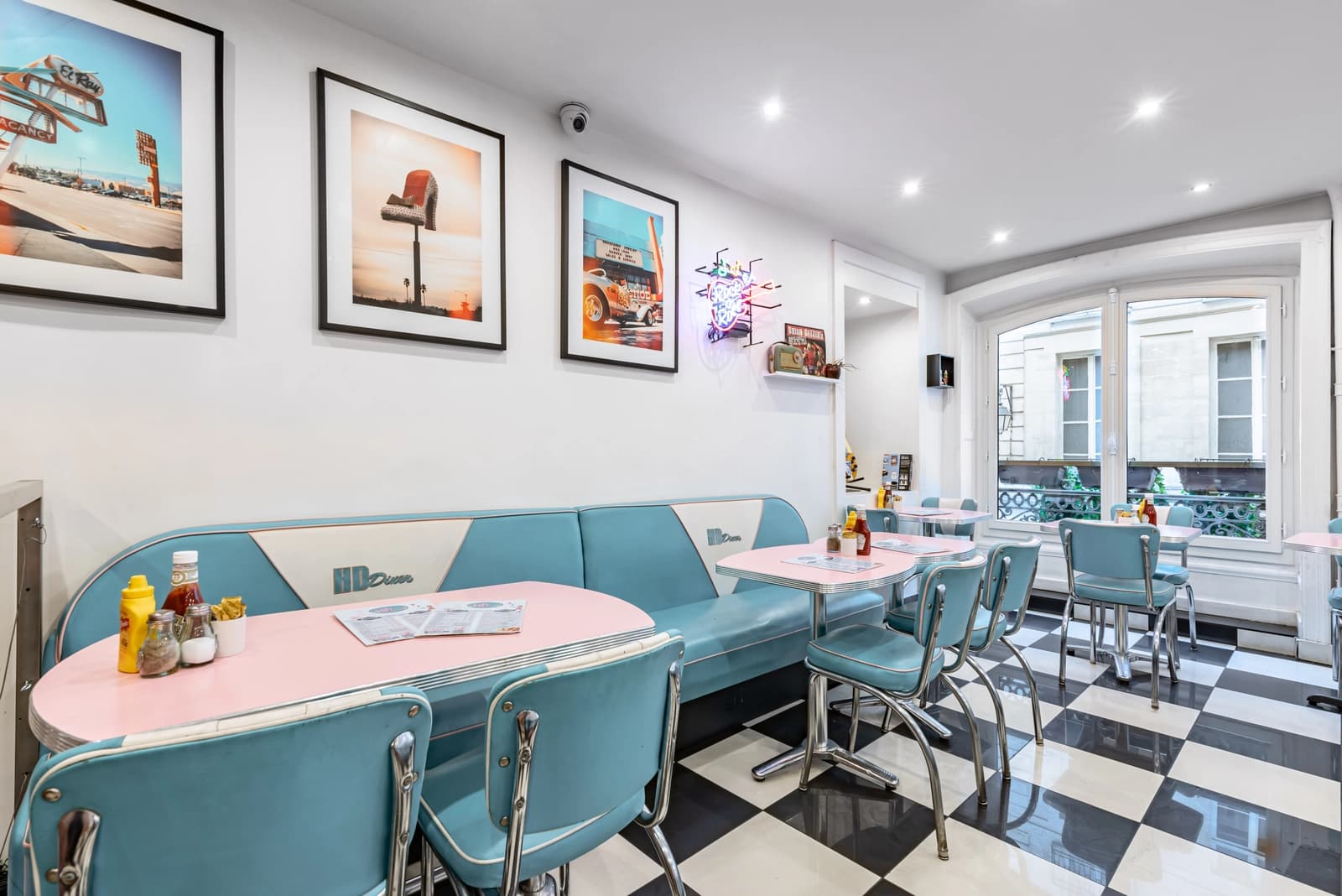 Espace Restaurant rétro façon diner américain - 5