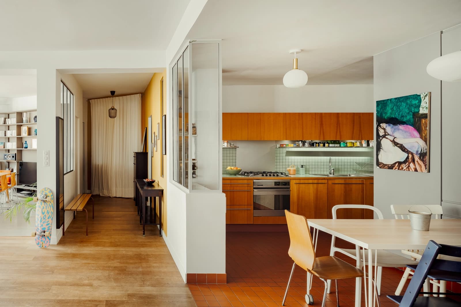 Espace Loft lumineux quartier Buttes-Chaumont - 4