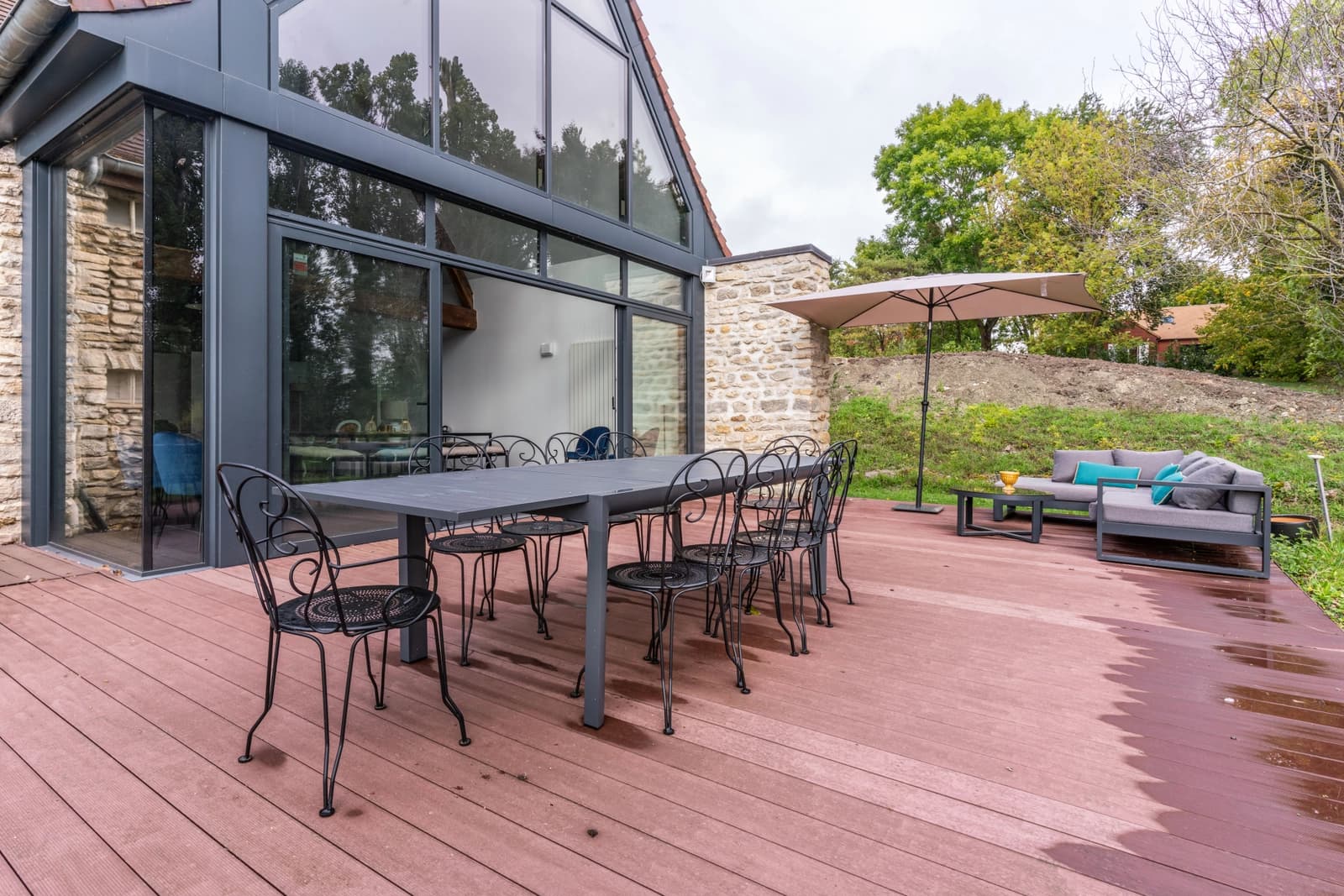 Meeting room in Charm and cosiness in the countryside with swimming pool - 1