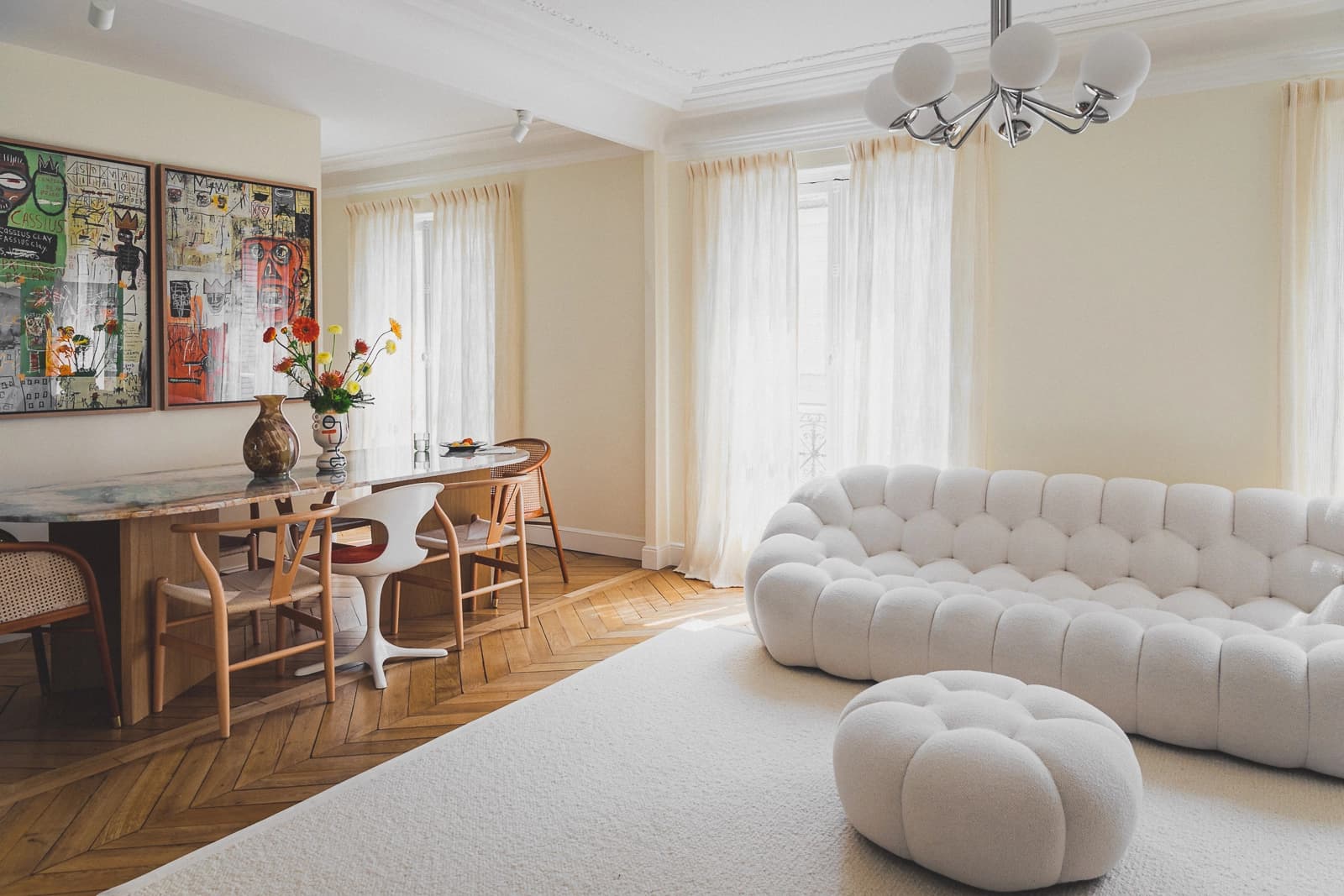 Space Contemporary Hausmann-style apartment - 4
