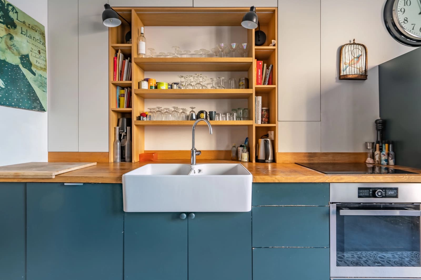 Espace Cuisine conviviale et musicale avec son piano à demeure - 5