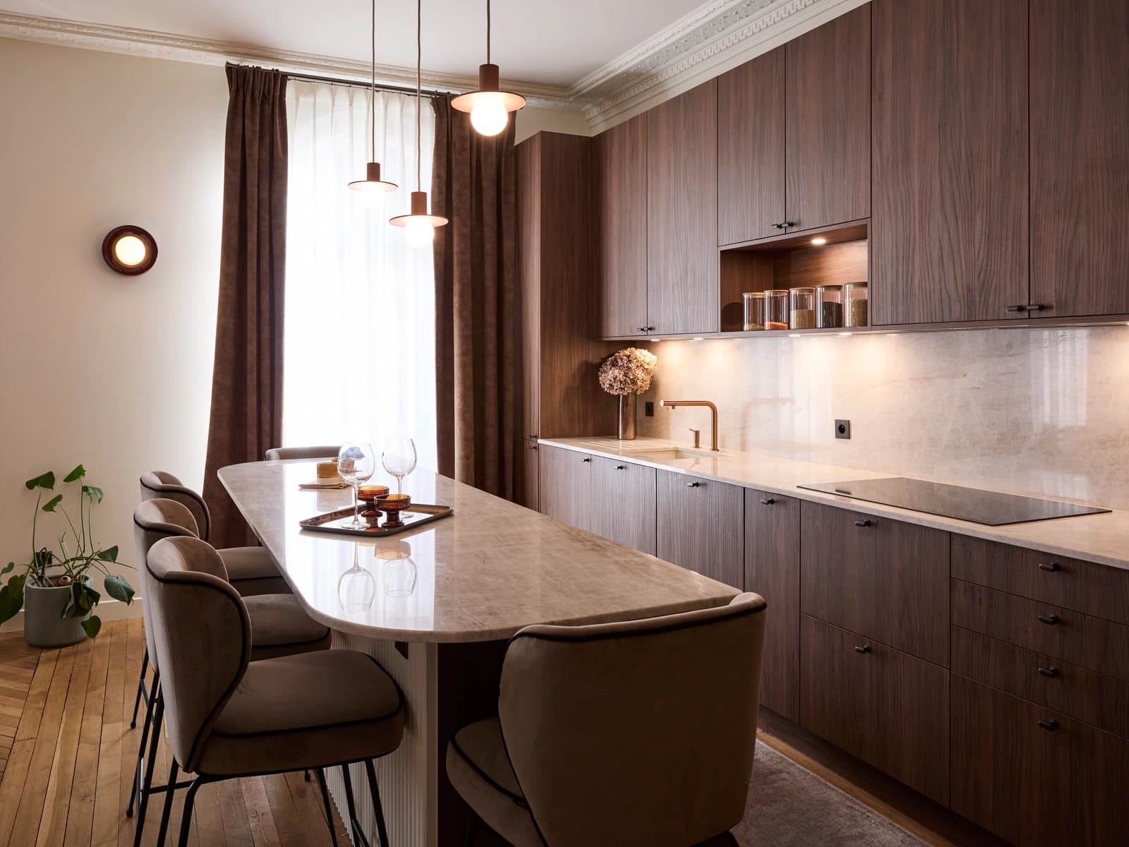 Space High-end modern Parisian apartment - 4