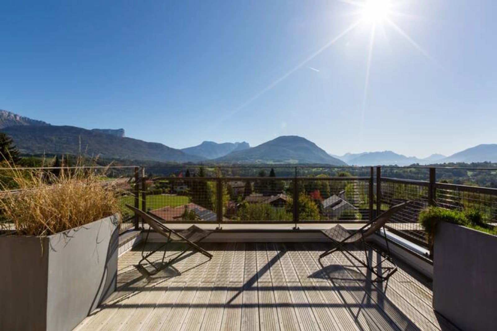Salle de réunion dans Villa "Horizon Montagnes": panorama alpin à perte de vue - 1