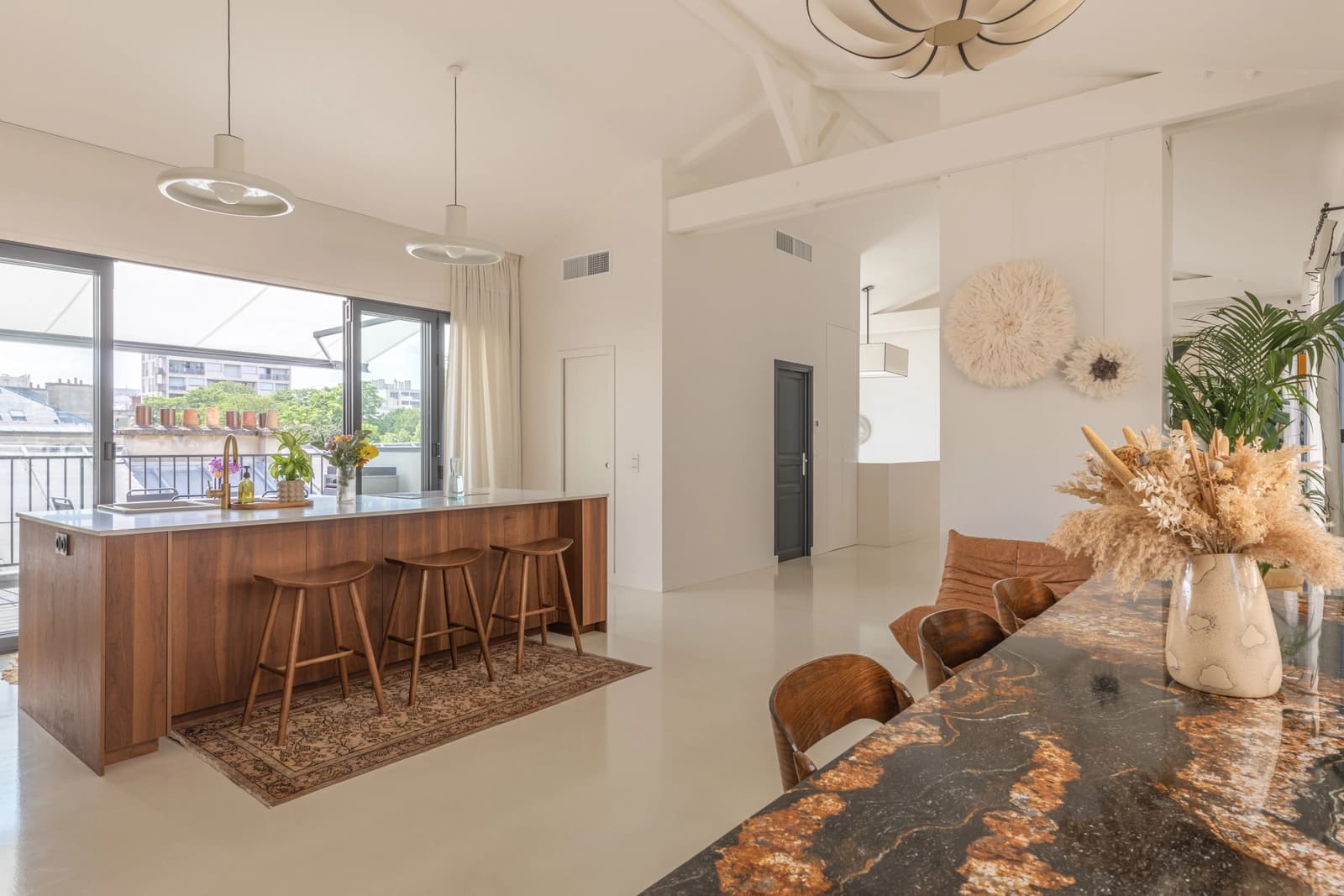 Space Contemporary duplex with terraces - 5