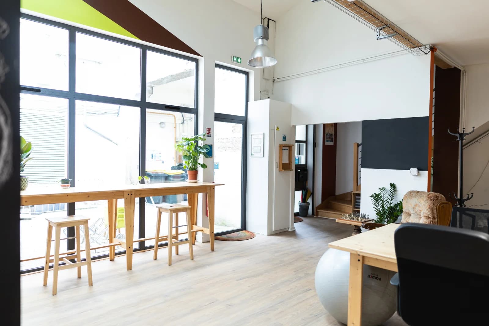 Space Home-like offices - climbing wall - 2