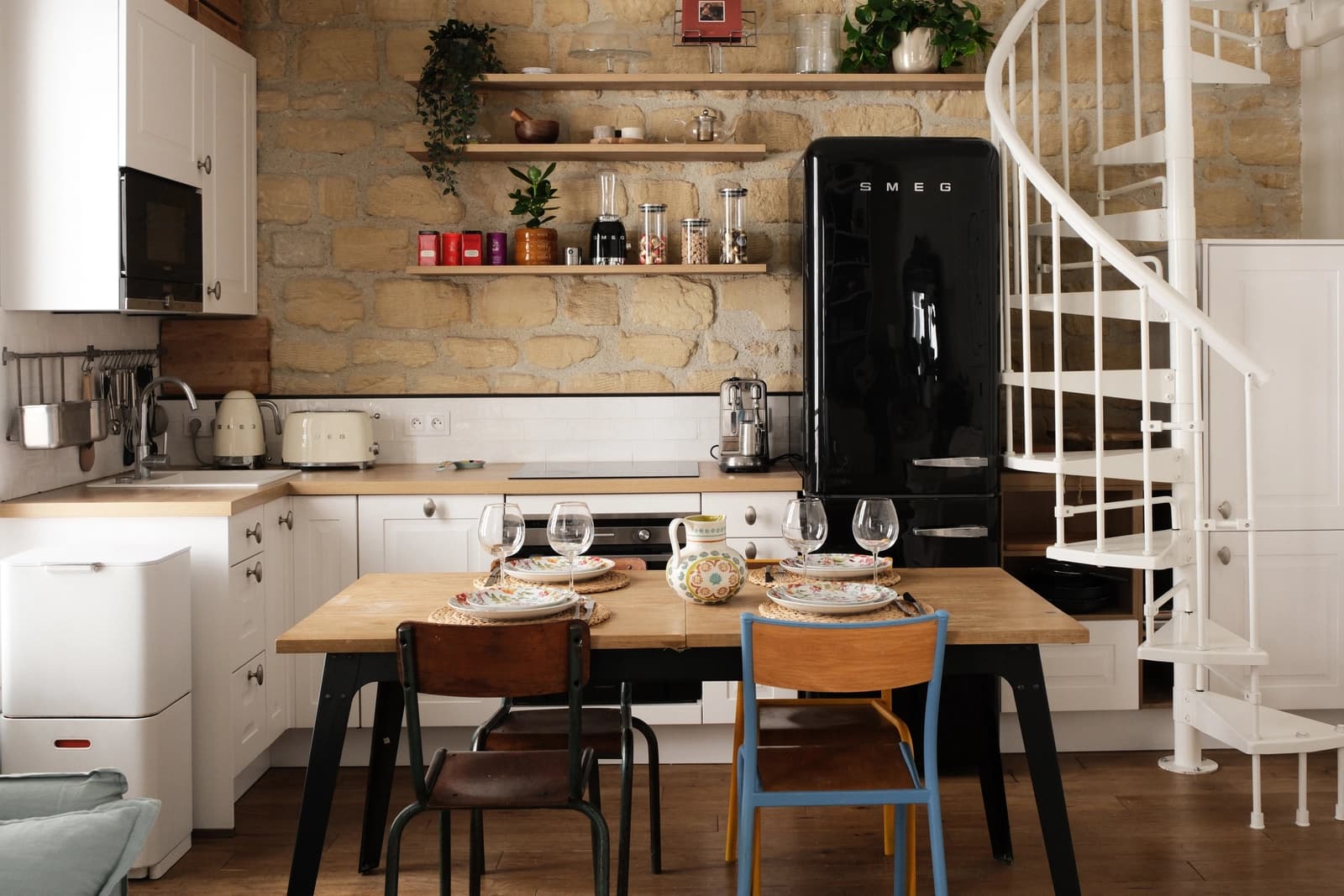 Space Charming, atypical and warm apartment with an intimate terrace - At the gates of Paris - 0