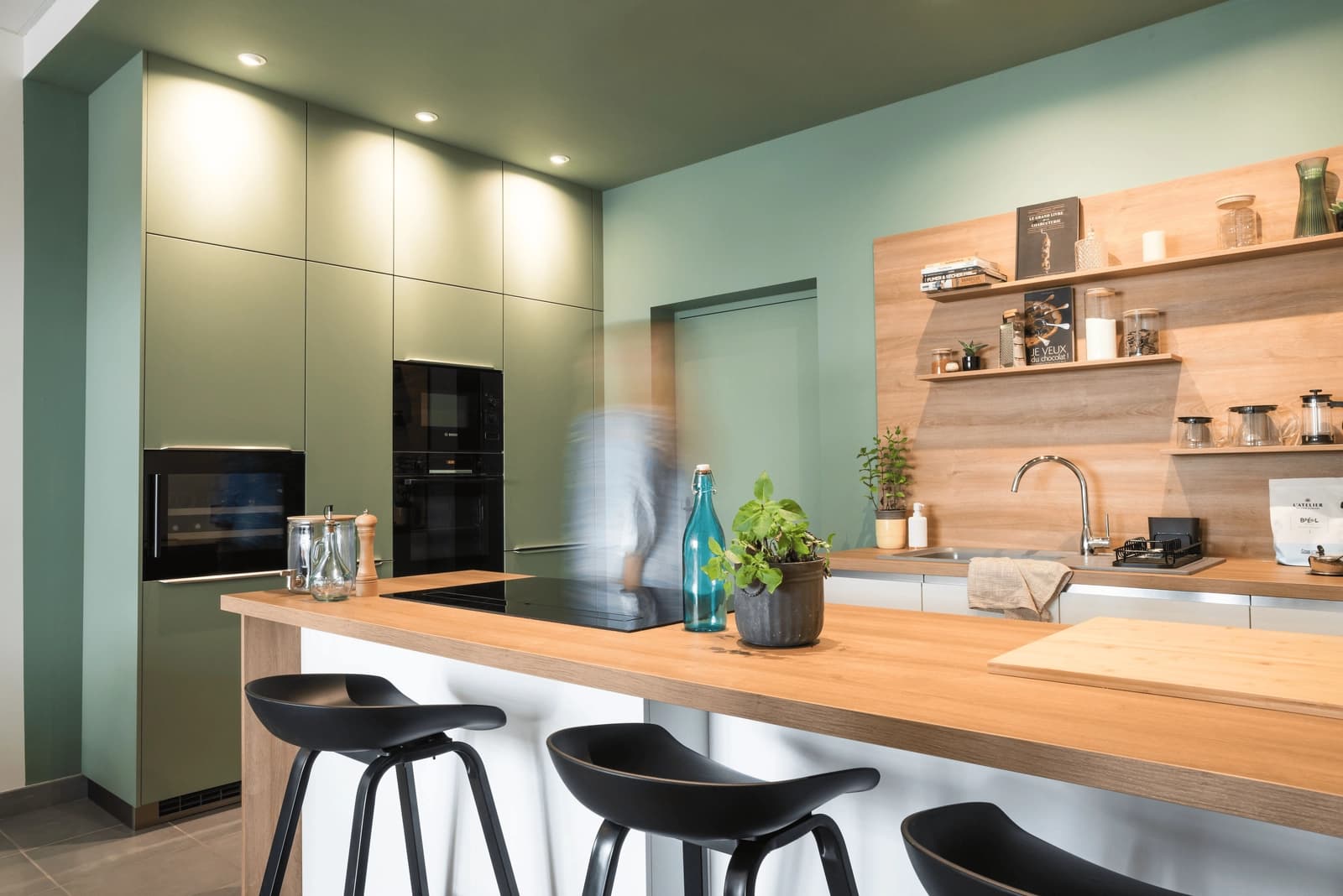 Kitchen en The Appart’ Relaxation & Creativity: un espacio único - 1