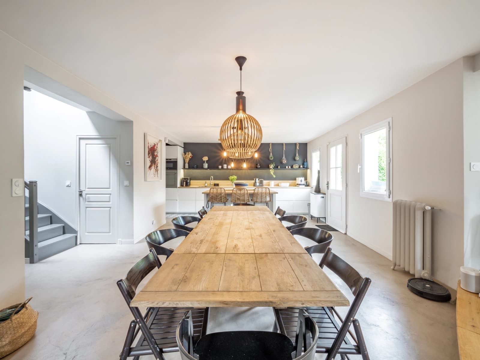 Meeting room in Magnificent bright house in Colombes - 1