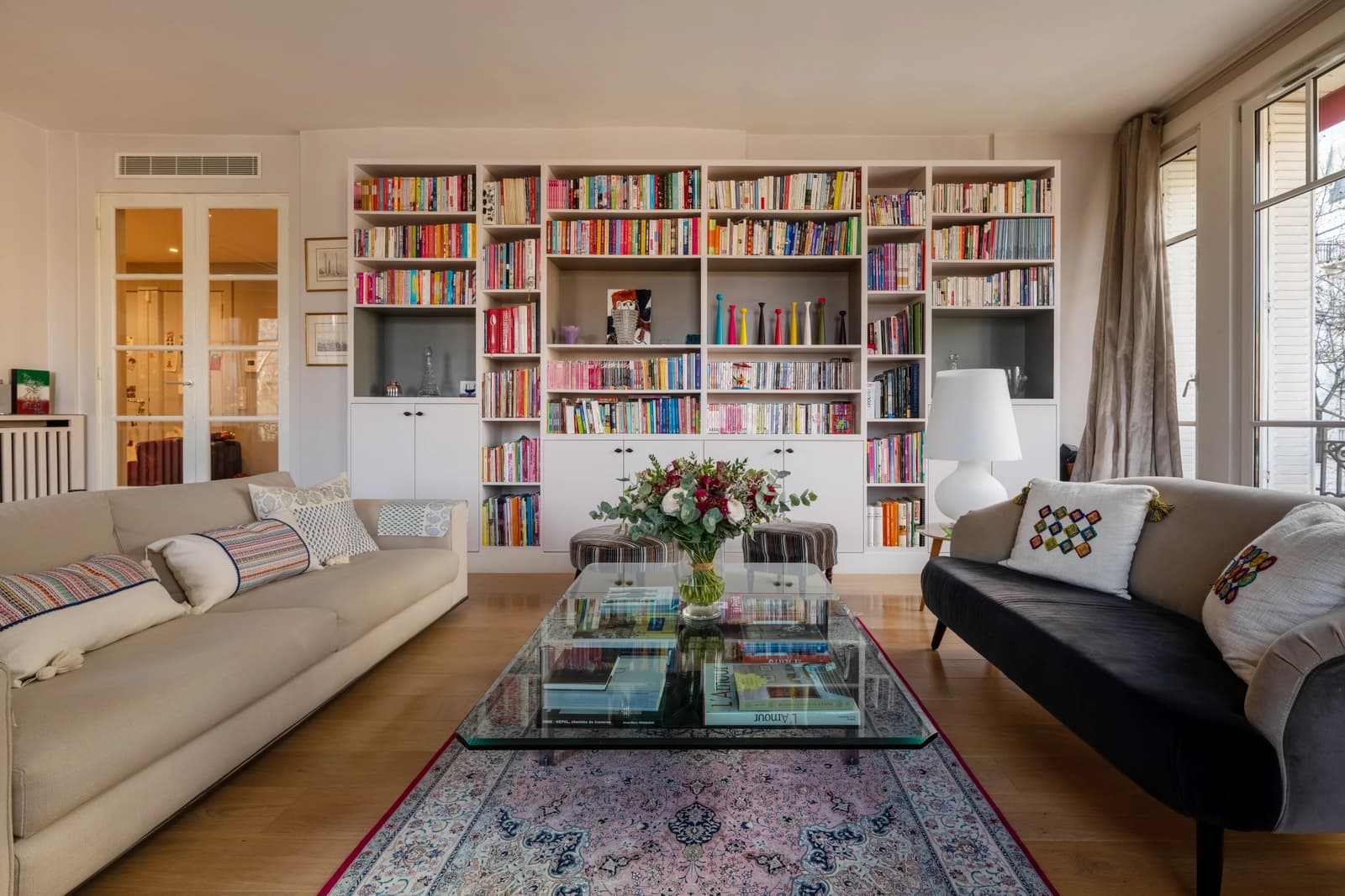 Living room in Cosy apartment in Ecole Militaire - 1