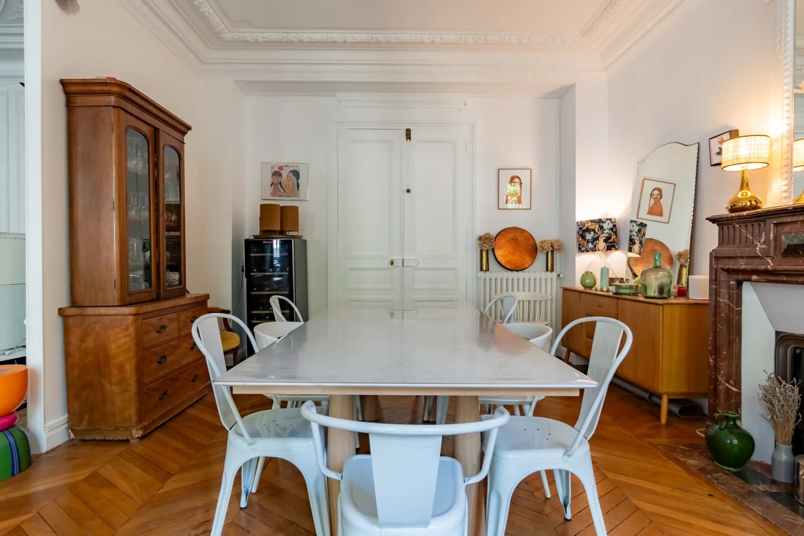 Espace Appartement Haussmanien Martyrs Rochechouart, 155m2, vue degagée - 5