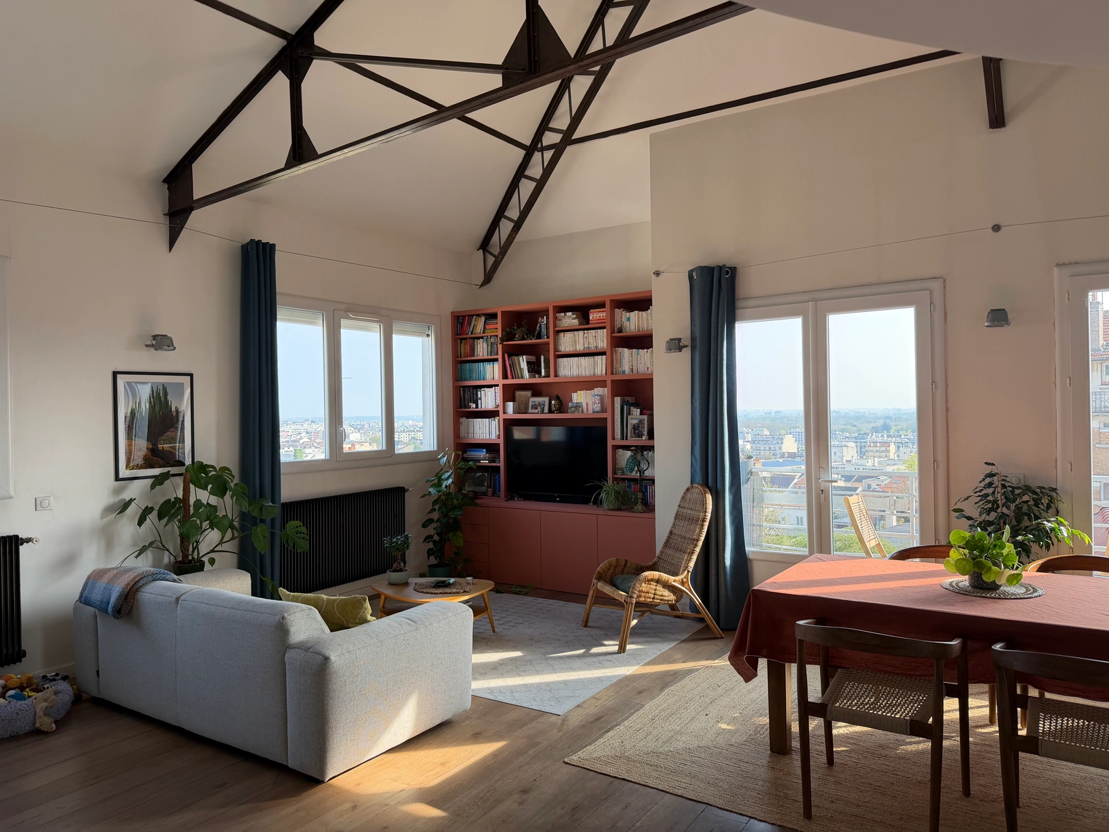 Espace Loft avec vue sur les toits de Paris et le bois de Vincennes - 0