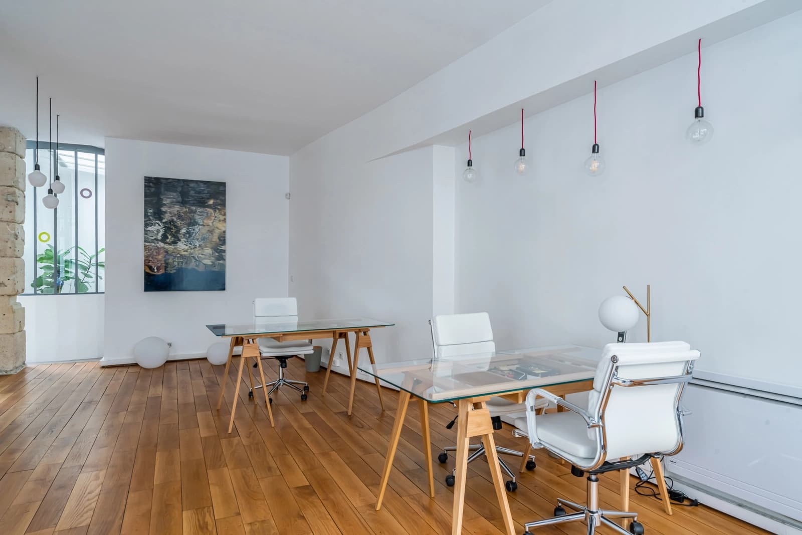 Espace Le Marais: un loft sur deux niveaux, volumes uniques - 4