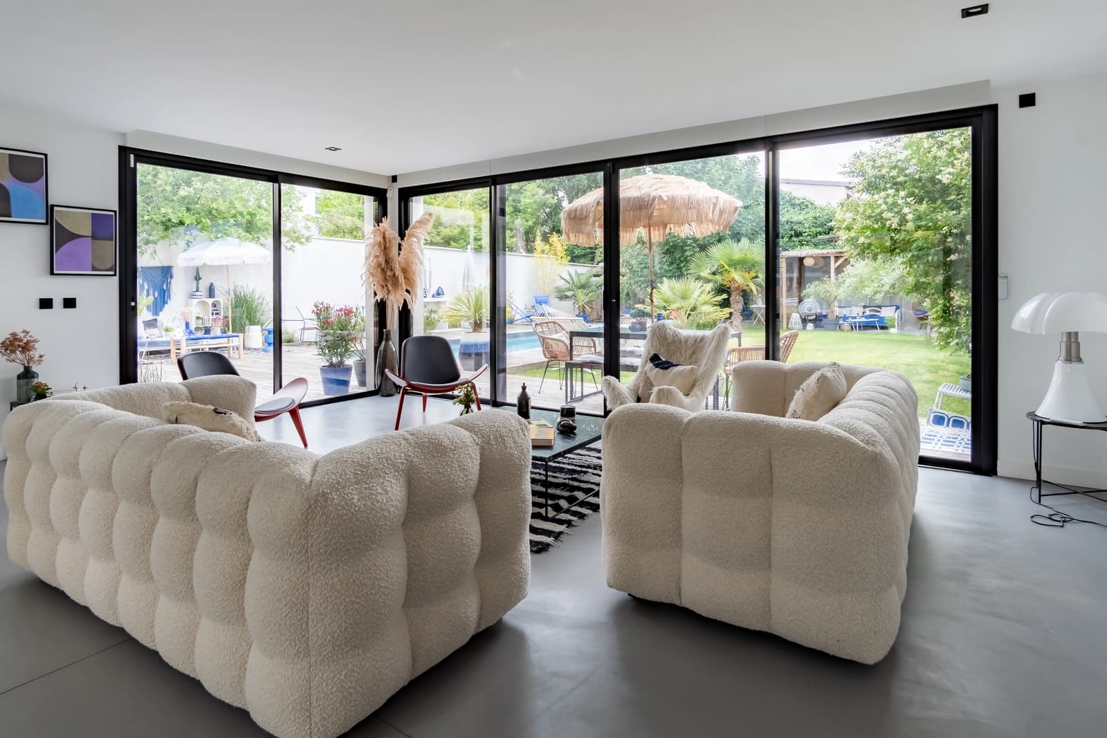 Espace Maison d'architecte avec jardin et piscine près de Paris - 1