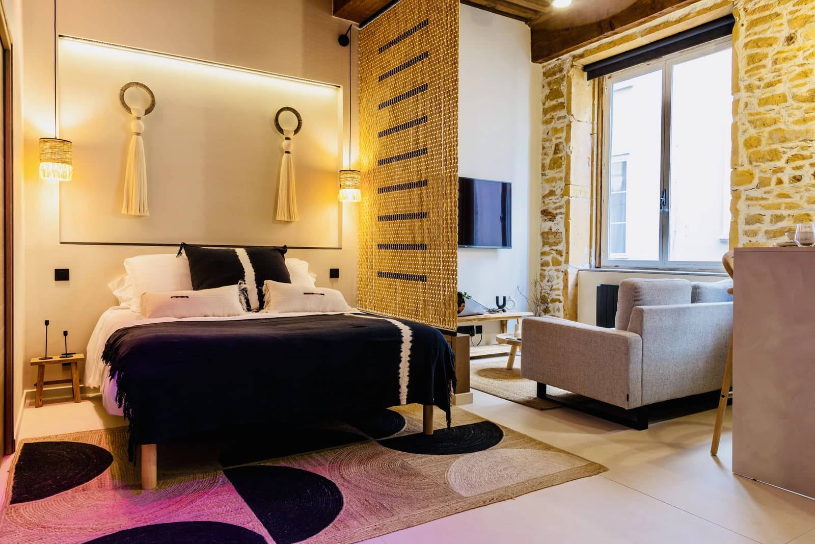 Bedroom in Beautiful studio for shooting - 0
