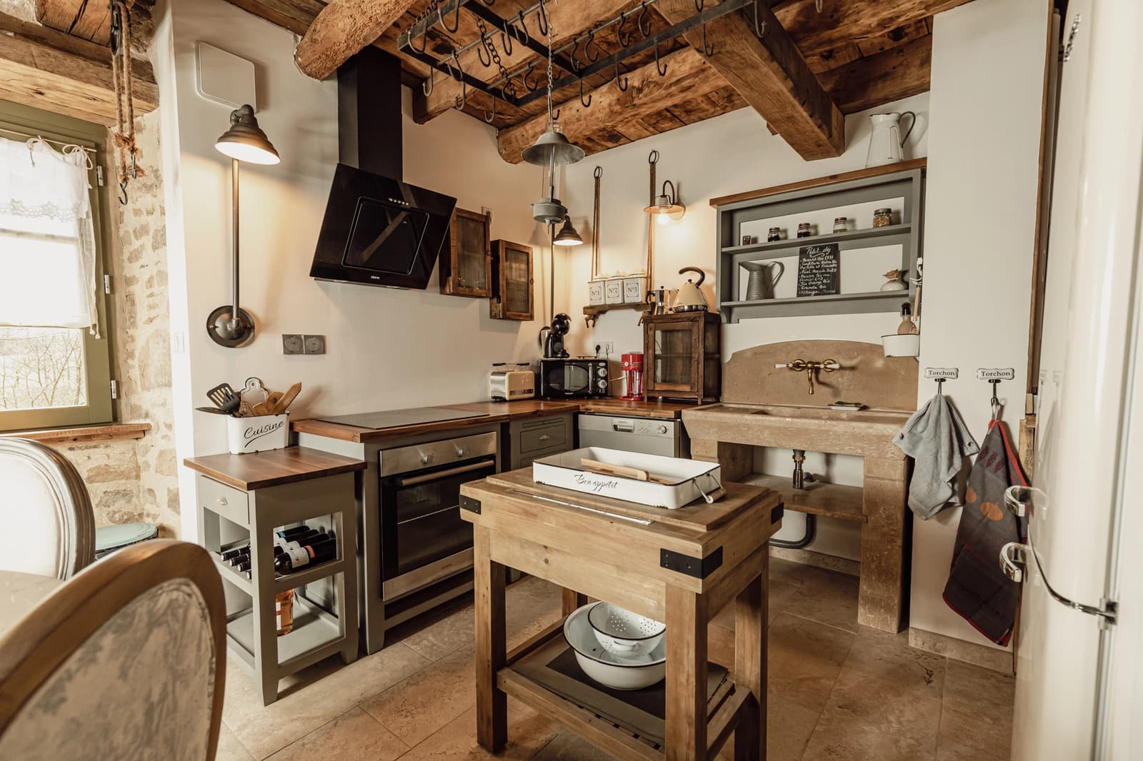 Espacio Encantadora y auténtica casa de campo con spa privado. - 1