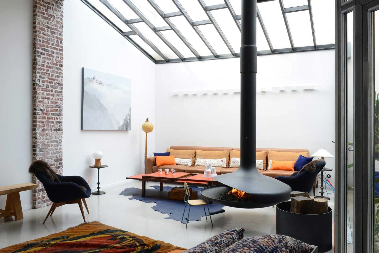 Living room in The loft at the gondola - 1