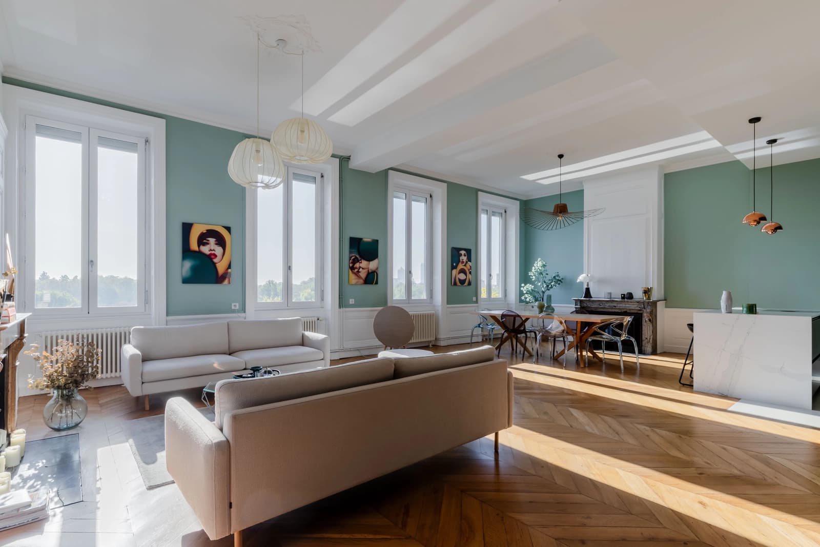 Space Haussmann apartment with Rhône view - 0