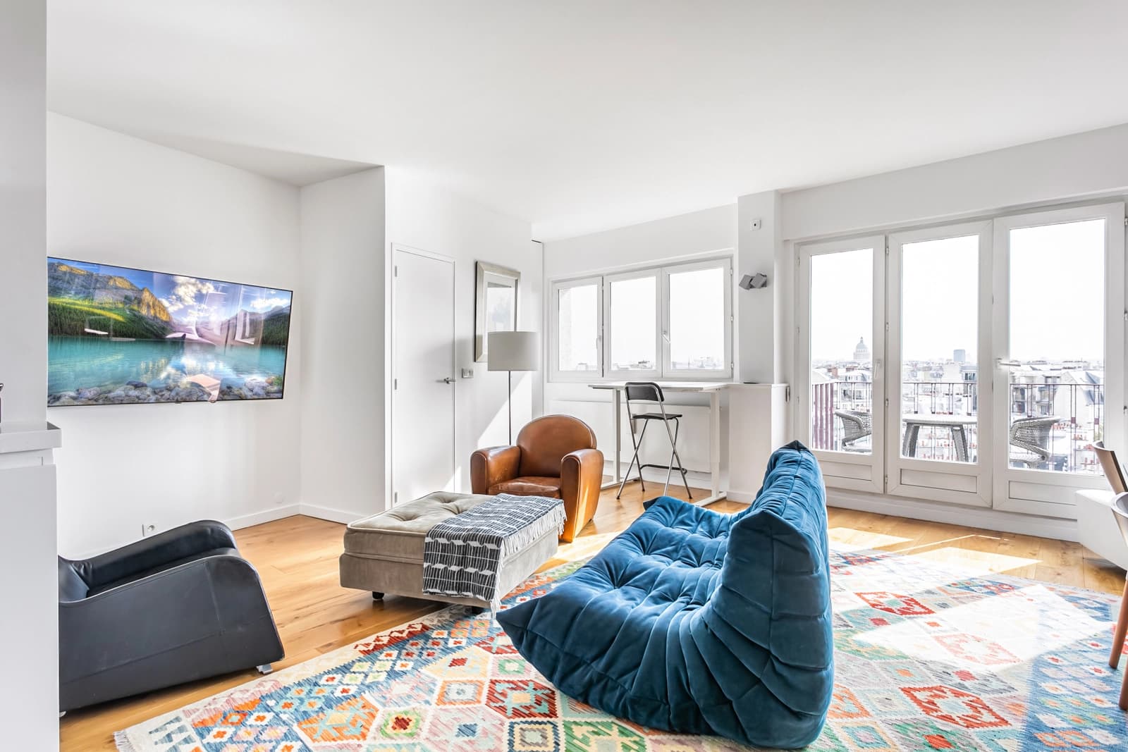 Espacio Ático en la azotea con vistas a París - 1