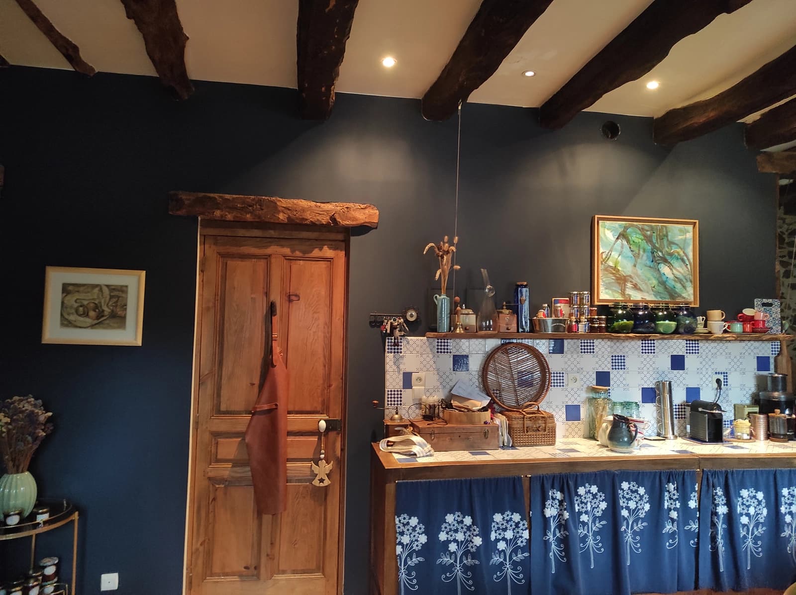 Space Renovated kitchen Breton farmhouse - 1