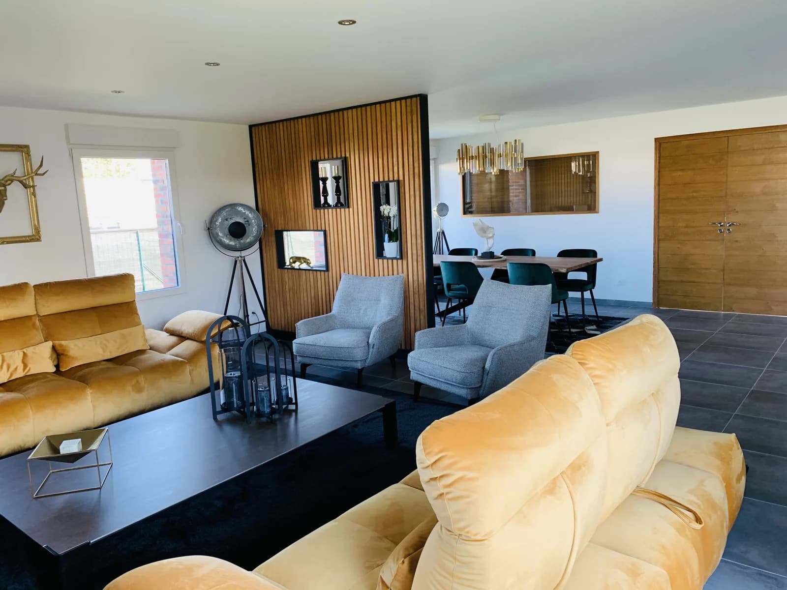 Living room in Beautiful country house - 1