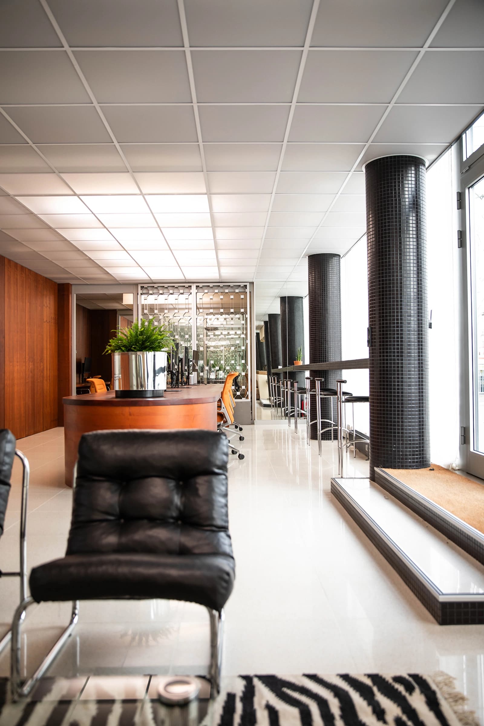 Espace Bureaux élégants dans l'esprit des années 70 - 1