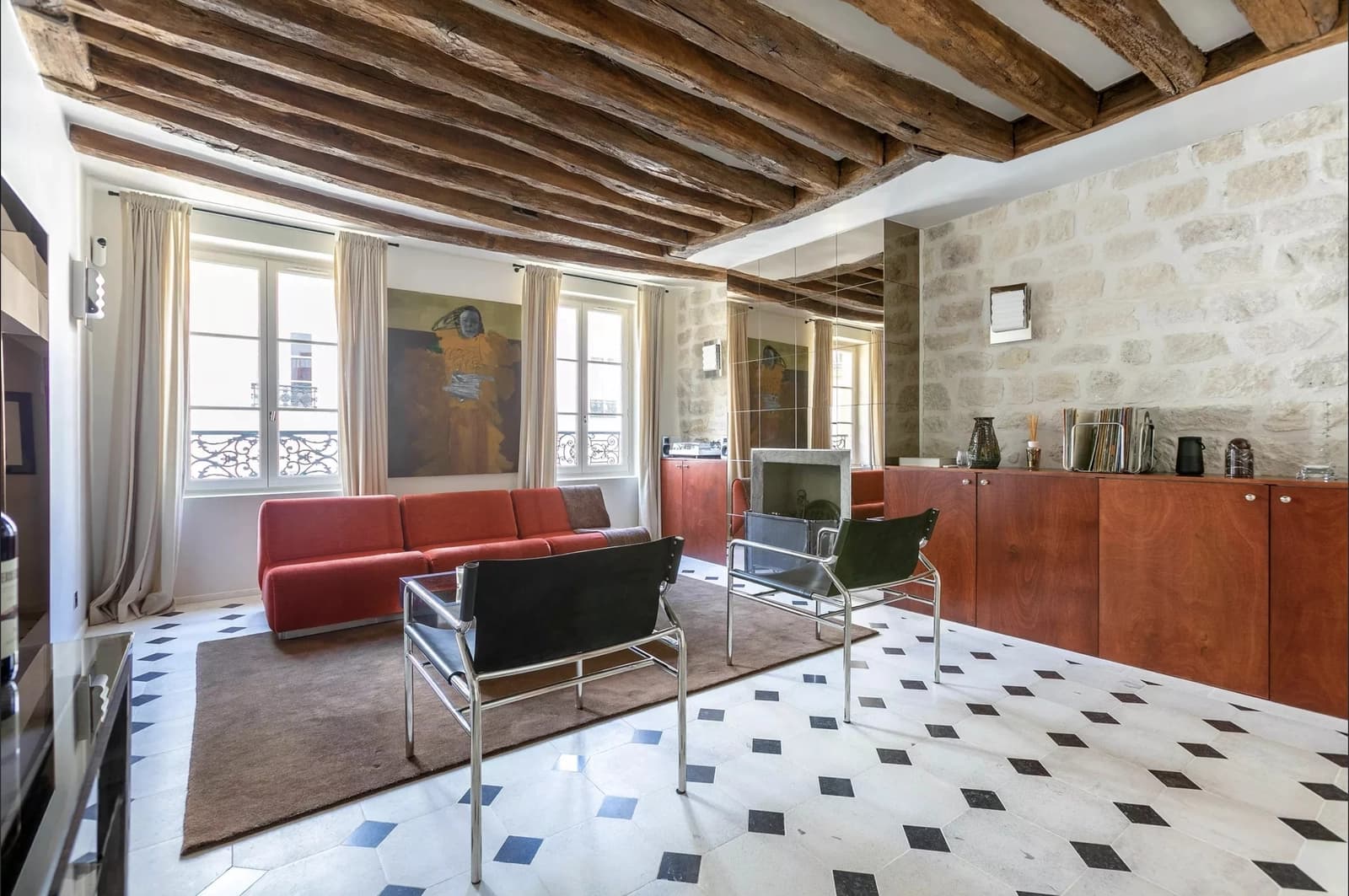 Space Apartment renovated by an architect - In the heart of the Marais - 0