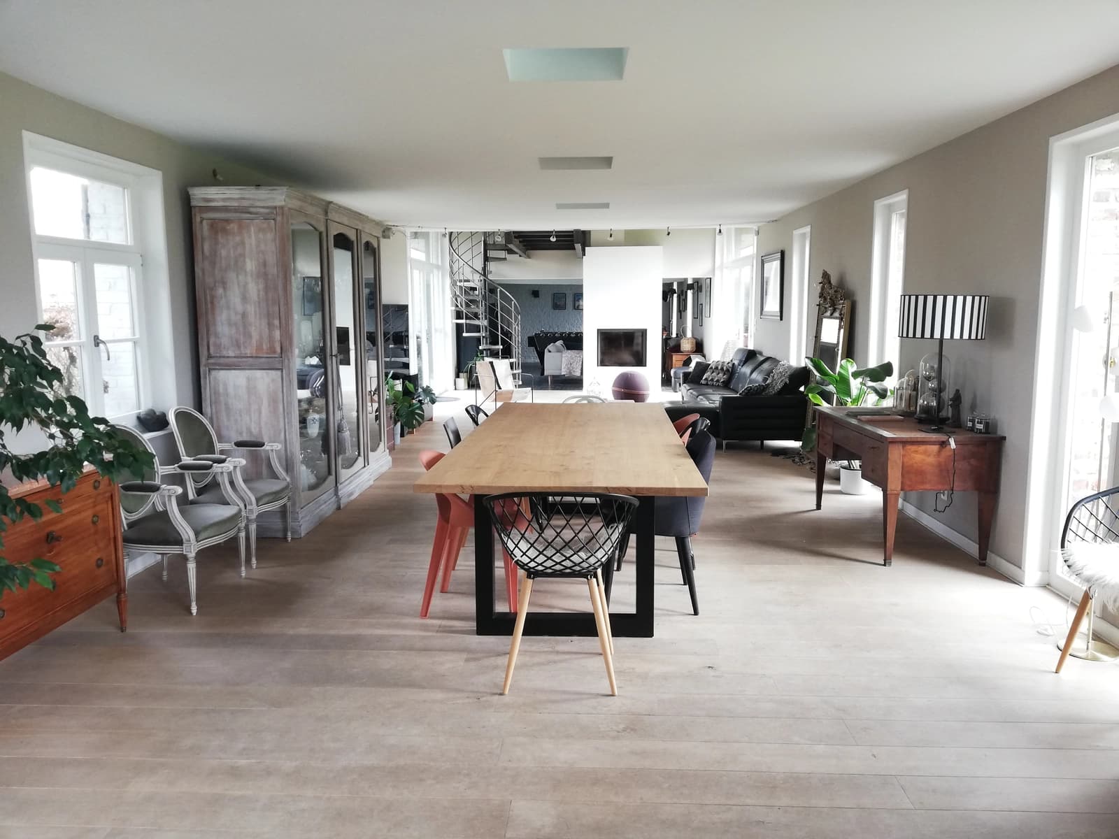 Salle de réunion dans Grande ferme rénovée avec salle de jeux (babyfoot, billard) - 0