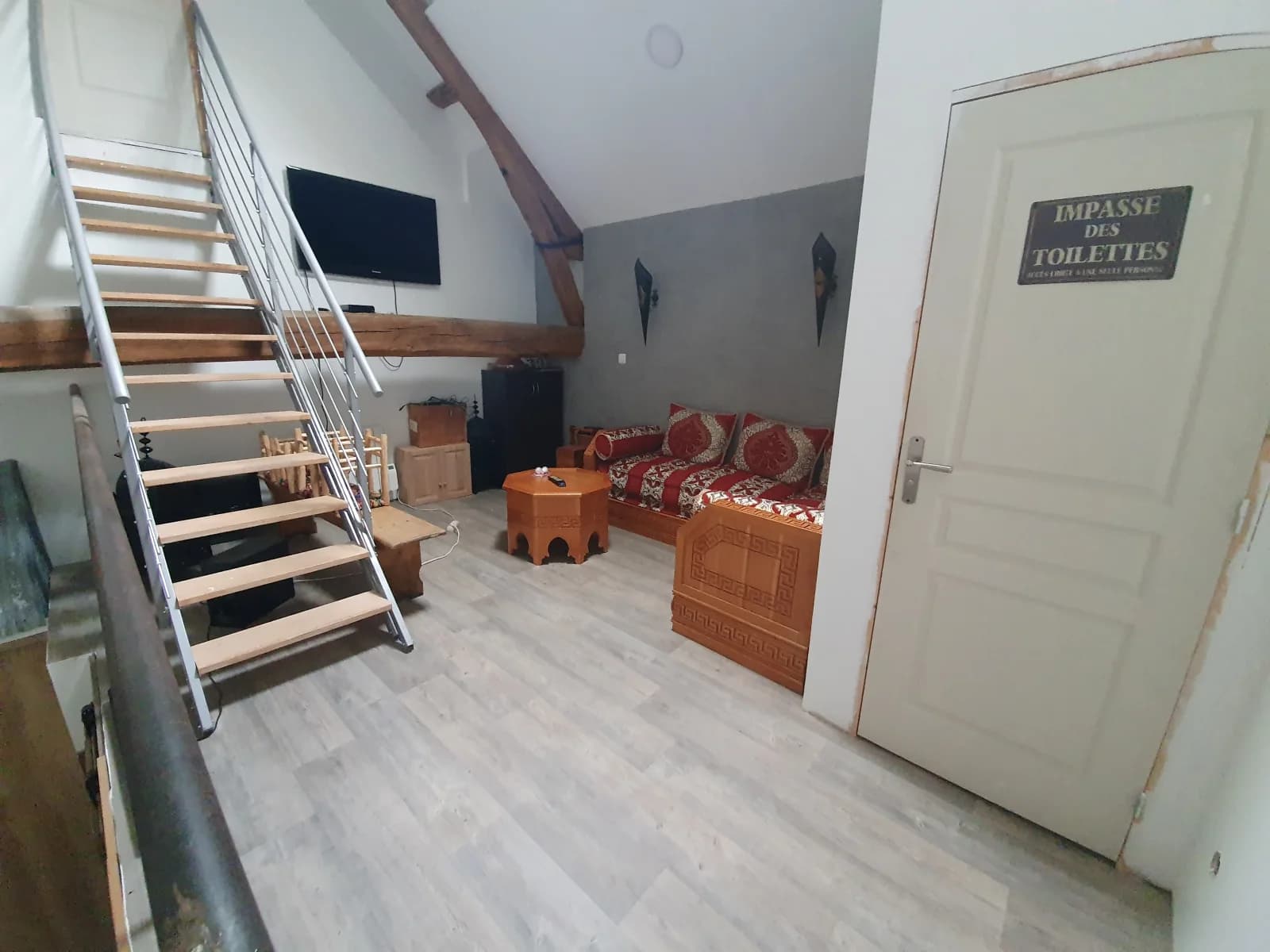 Bedroom in Loft-style room with mezzanine - 1