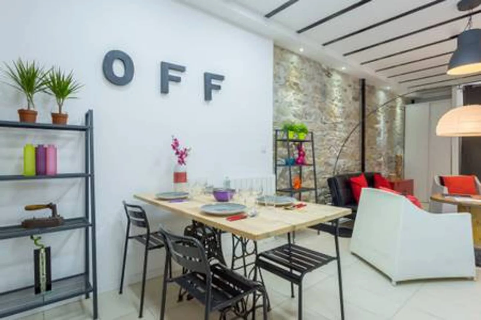 Espace Lyon: loft factory duplex (72m²) à la déco industrielle - 5