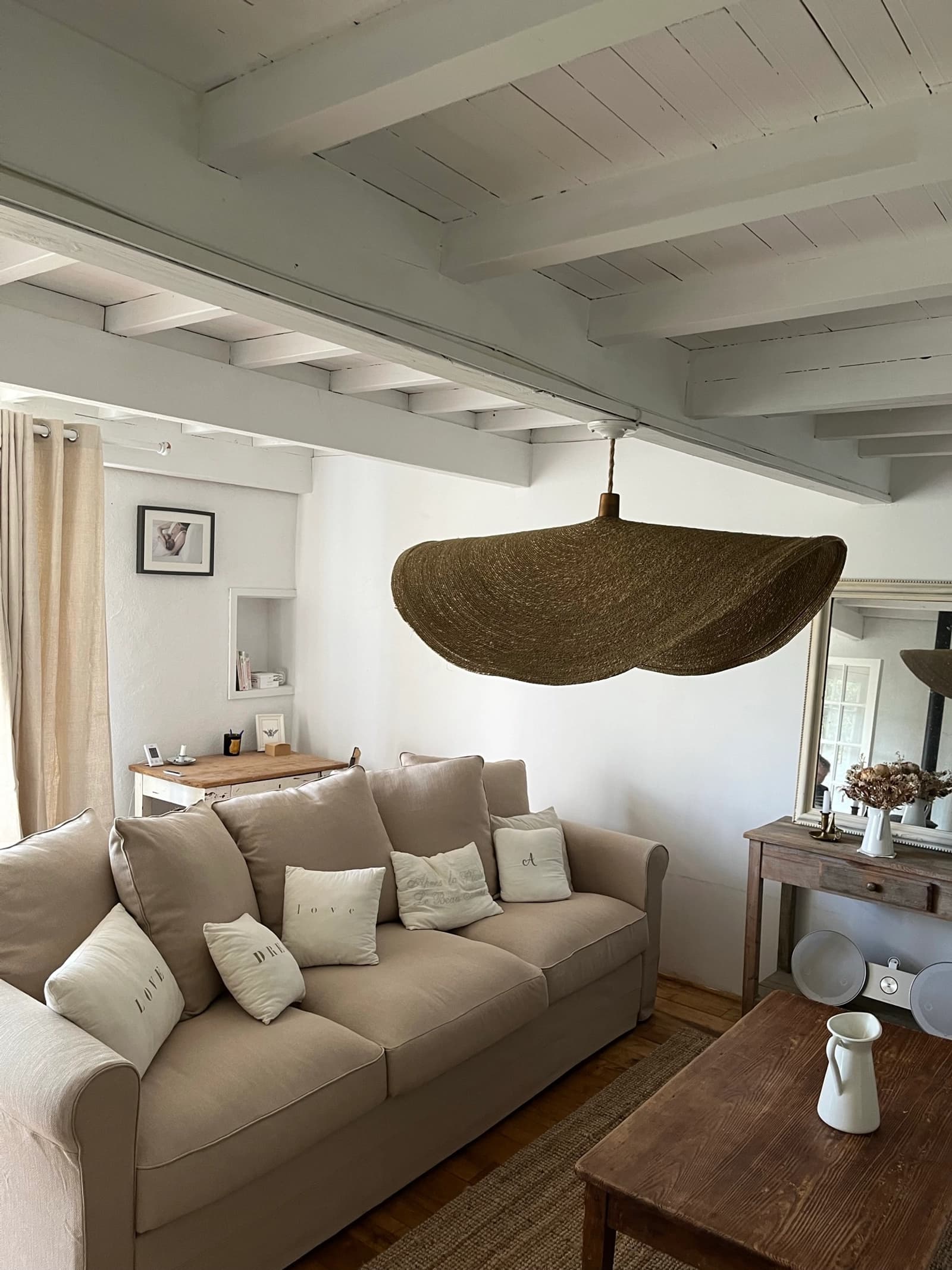 Living room in Authentic Cottage Bourguignon - La Petite Madone - 1